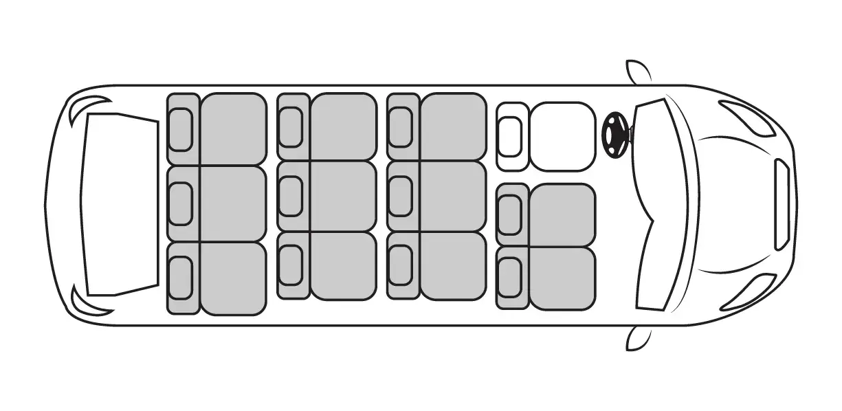 Mercedes Benz 11-Seat Sprinter 5