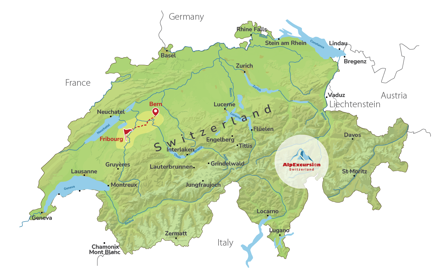 Das mittelalterliche Fribourg – eine Reise durch Europas verborgenes Juwel ab Bern