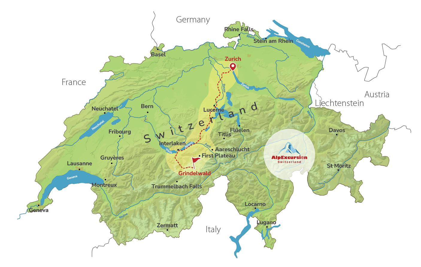 Private Guided Adventure to Grindelwald First from Zurich