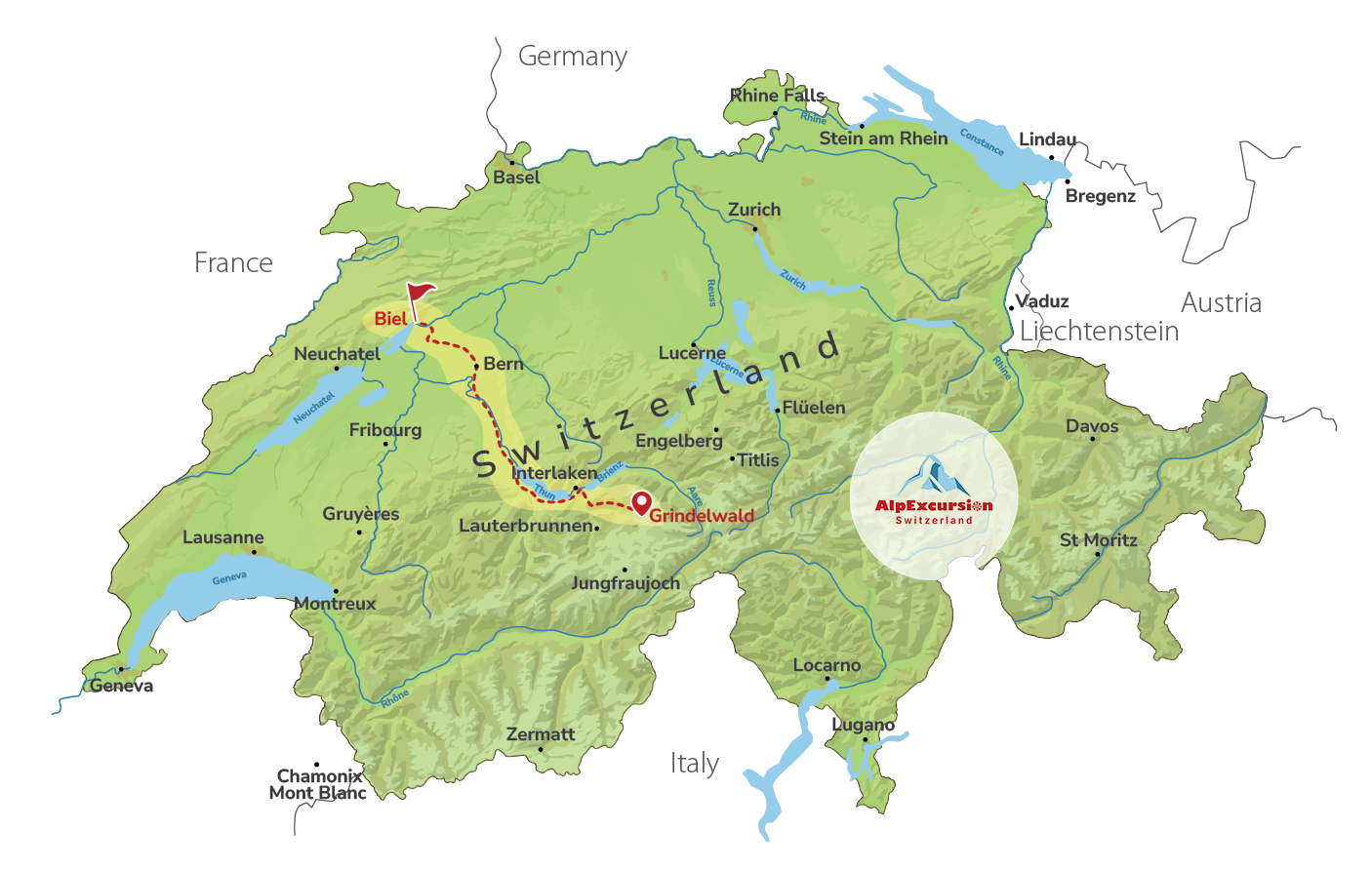 Trip to Compose Your Own Watch in 1 Day from Grindelwald