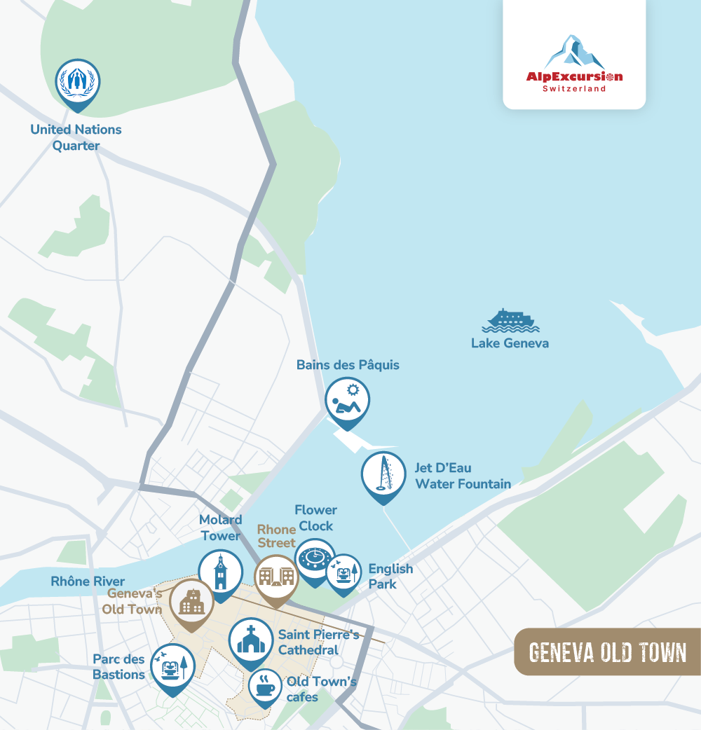 Guided Walking Tour in Geneva