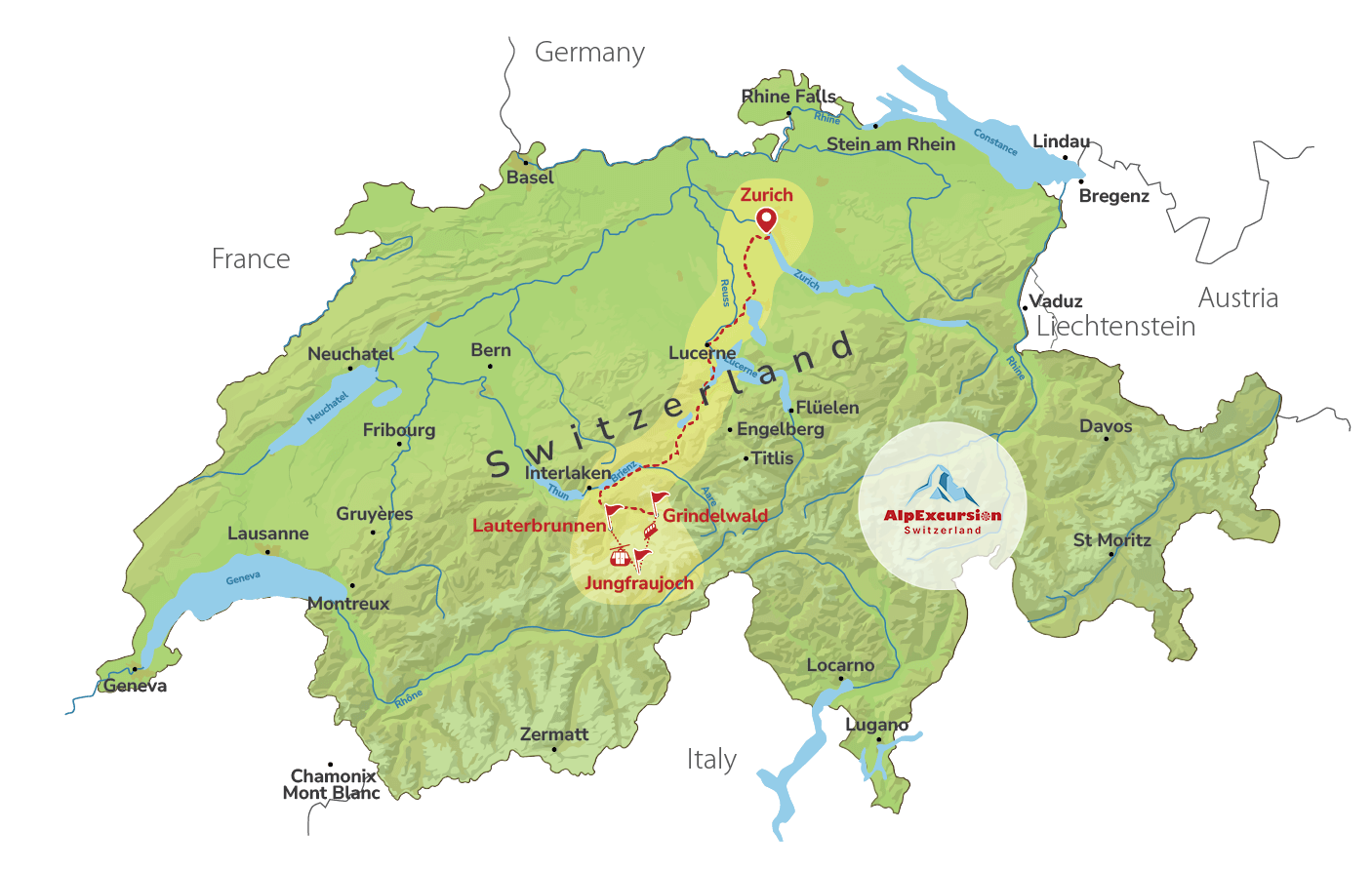 Jungfraujoch – Top of Europe Day Trip from Zurich