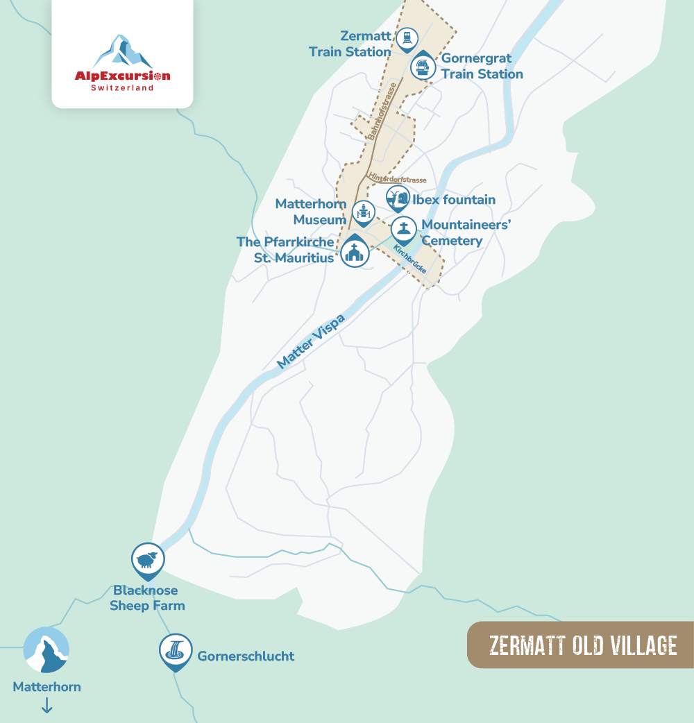 Guided Walking Tour in Zermatt Village