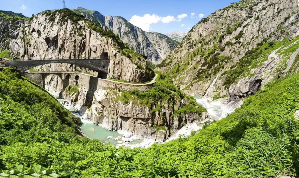 andermatt landscape switzerland