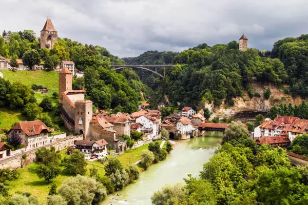 Sarine River Fribourg