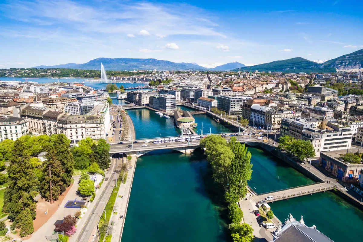 Geneva in Switzerland