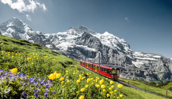 Jungfraubahn moench Jungfrau