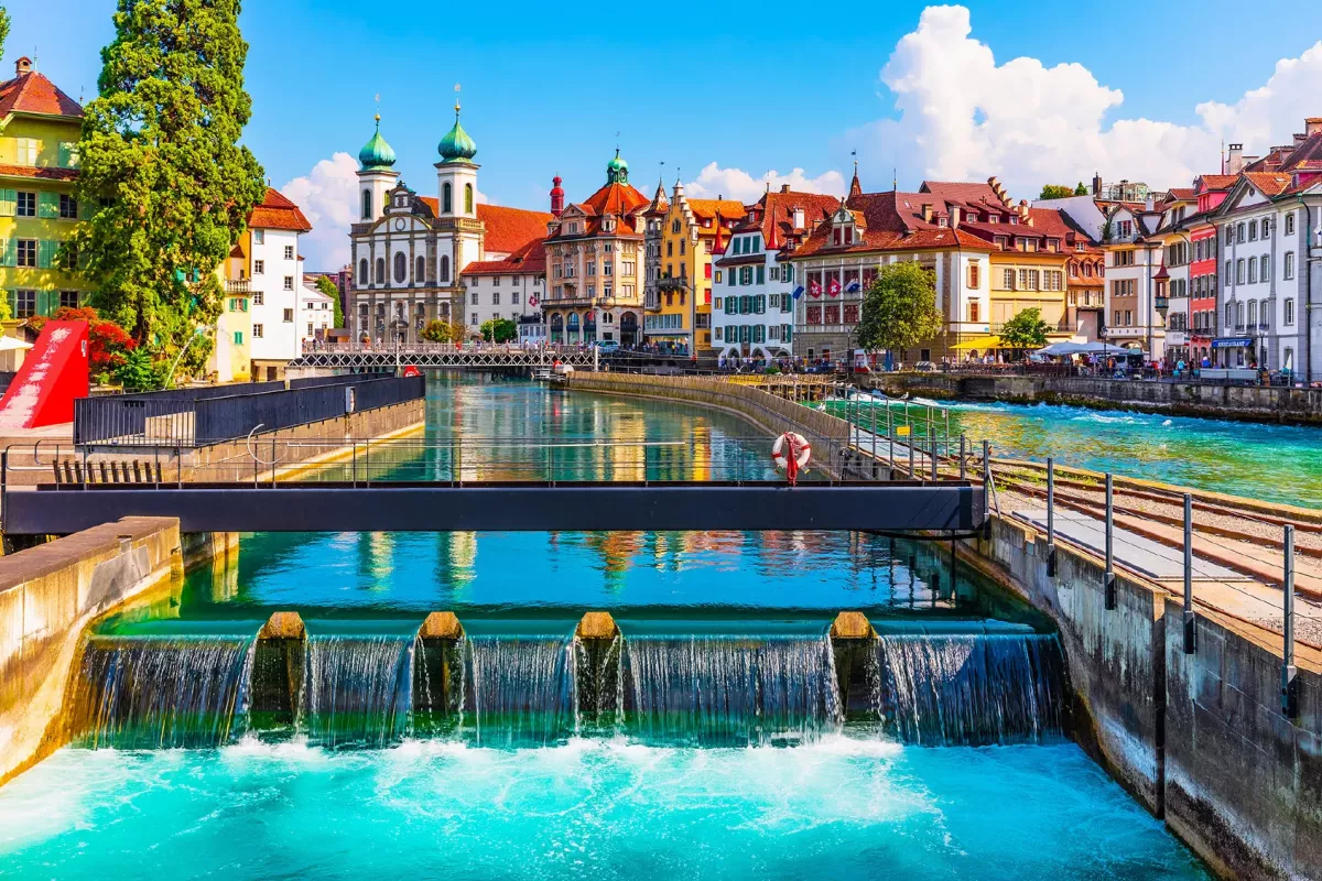 Summer in Lucerne Switzerland