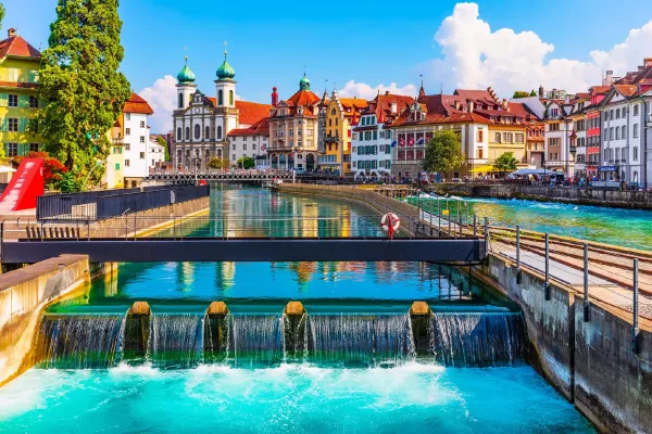 Summer in Lucerne Switzerland