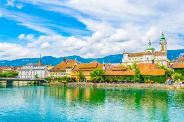 Solothurn Old town in Swiss