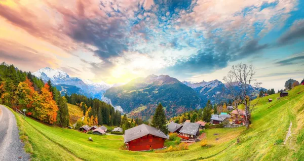 Wengen in the Bernese Oberland Region