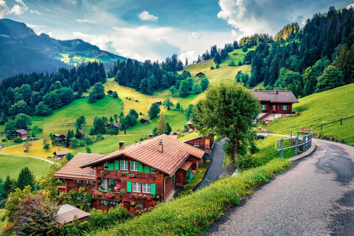 Wengen Swiss Alpine Village