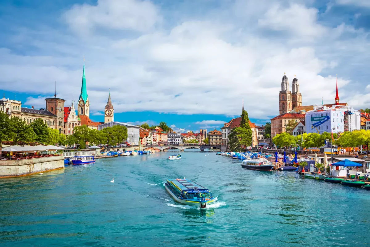Zurich boat trip Switzerland