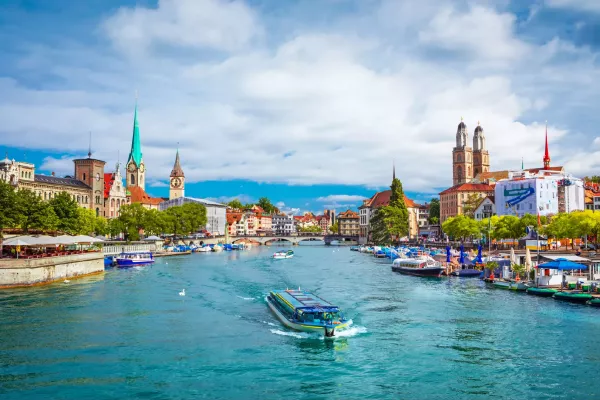 Zurich boat trip Switzerland