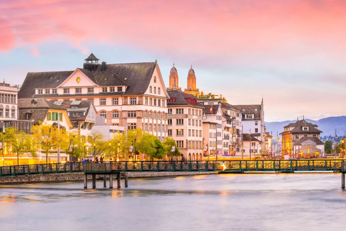 Zurich's Sunset