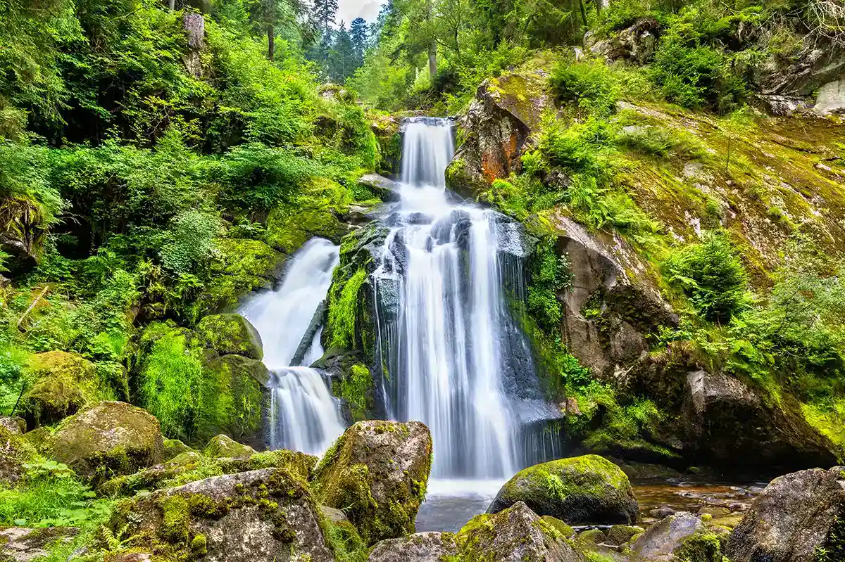 Triberg Falls, Germany the Black Forest region