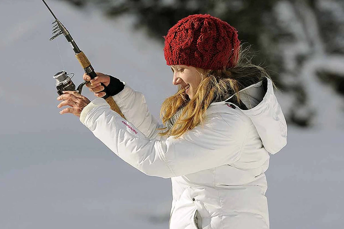 ice fishing