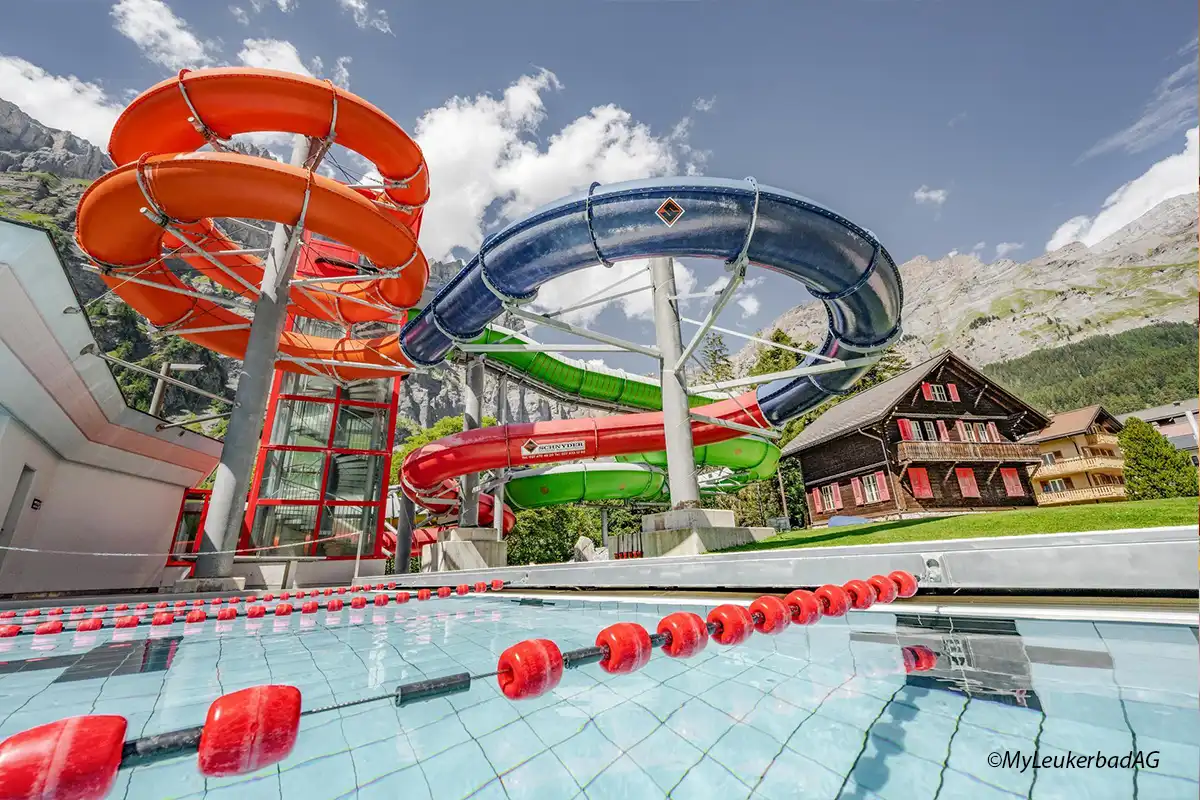Waterslides