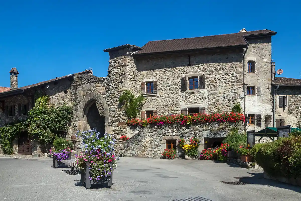 House of stones in Yvoire